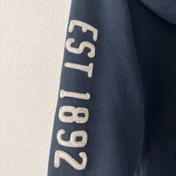 Vintage Abercrombie and Fitch Zip Up Hoodie Y2K Size S - Picture 5 of 8